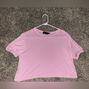 Pink Crop Top